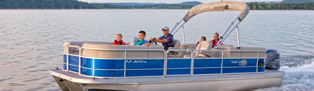 2015 G3 Suncatcher V322 RC Pontoon Boat for sale in Tri-Lakes Marine, Spokane, Missouri